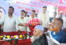 সোনাইমুড়ী উপজেলা বিএনপির নবনির্বাচিত সদস্য সচিব কুতুবউদ্দিন সানীকে গণসংবর্ধনা