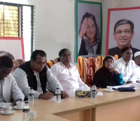 কালকিনিতে আ'লীগের বিশেষ বর্ধিত সভায় এমপি প্রার্থী হিসেবে বাহাউদ্দিন নাছিমের একক নাম প্রস্তাবের সিদ্ধান্ত গৃহীত